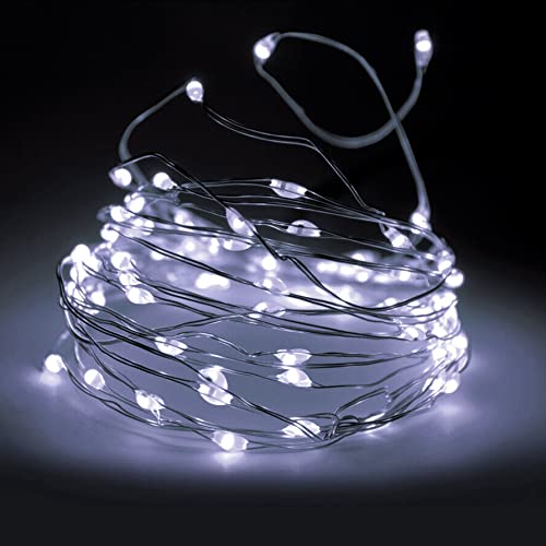 matrasa Silberdraht Micro Lichterkette 320 LED kaltweiß - Drahtlichterkette 32m - innen & außen IP44 matrasa Silberdraht Micro Lichterkette 320 LED kaltweiß - Drahtlichterkette 32m - innen & außen IP44 von matrasa