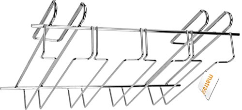 matrasa Weinglashalter Sektglashalter aus Metall - Bar Glashalter zum Stecken für Regale von matrasa