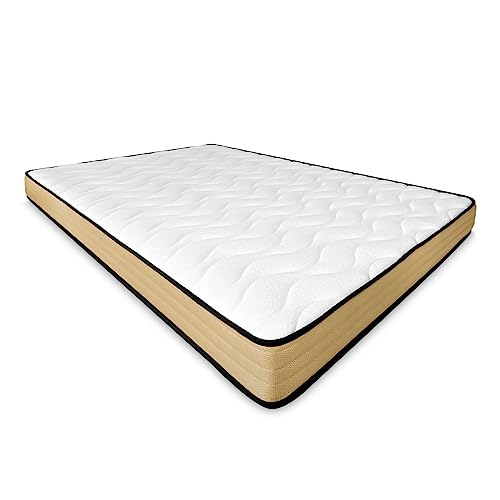 mattfy Jugendmatratze, wendbar, ideal für Nestbetten oder Etagenbetten, milbendicht, antibakteriell und hypoallergen, Memoryschaum, Weiß, 105 x 190 cm mattfy Jugendmatratze, wendbar, ideal für Nestbetten oder Etagenbetten, milbendicht, antibakteriell und hypoallergen, Memoryschaum, Weiß, 105 x 190 cm von mattfy