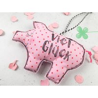 Glückschwein, Glücksbringer, Talisman, Wegbegleiter, Rosa Schweinchen Glückschwein, Glücksbringer, Talisman, Wegbegleiter, Rosa Schweinchen von maubisshop