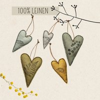 stoffherzen Im Set, Leinen, Dekoherzen, Leinenherzen, Dekoration, Frühling, Sommer stoffherzen Im Set, Leinen, Dekoherzen, Leinenherzen, Dekoration, Frühling, Sommer von maubisshop
