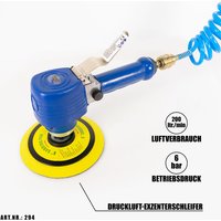 Druckluft Exzenterschleifer Schleifmaschine Schleifer 15 cm 10000 U/min 6 bar - Mauk von mauk