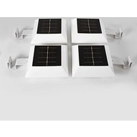 quadratisches Solarlicht für die Dachrinne (weiß) von mauk