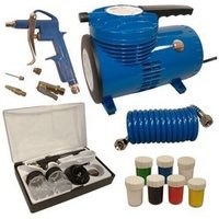 AirBrush Kompressor Set ölfrei AirBrush Kompressor Set ölfrei von mauk