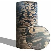 Mauk - Carbon Folie Auto-, Küchen-, Deko- Folie 'Snake skin vinyl' Schlangenhaut 1,5 x 5 m selbstklebend von mauk