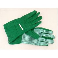 Mauk Gartenhandschuhe Arbeitshandschuhe Schutzhandschuhe Handschuhe, PVC genoppte Handfläche Größe 9" 12 Paar von mauk