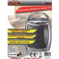 Mauk Keramikheizer Mini 1500W, tragbar von mauk