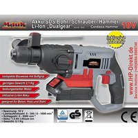 Li-Ion-Akku-SDS Bohr- Schrauber-Hammer Dualgear von mauk