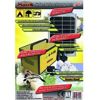 Solar 6V Beleuchtungs-Set 5Watt mit Powerpack Solar 6V Beleuchtungs-Set 5Watt mit Powerpack von mauk