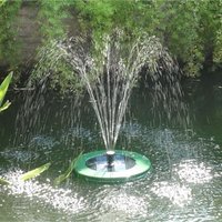 Solar-Springbrunnen mit Fernbedienung rund grün V2 Solar-Springbrunnen mit Fernbedienung rund grün V2 von mauk