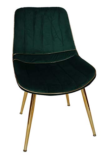 Mauro Ferretti SRL SEDIA Paris Grün/Gold Set 2 PZ CM 51X59X79 von mauro ferretti srl