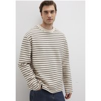 Mavi Longpullover "STRIPE SWEATSHIRT" Premium Crew Neck mit Streifen Mavi Longpullover "STRIPE SWEATSHIRT" Premium Crew Neck mit Streifen von mavi