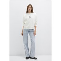 Mavi Rundhalspullover "DOG PRINTED SWEATSHIRT" Sweatshirt Rundhals von mavi