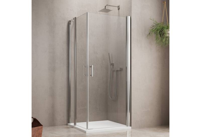 maw by GEO Eckdusche maw flex PRO AP-E210, BxT: 100x100 cm, Einscheibensicherheitsglas von maw by GEO