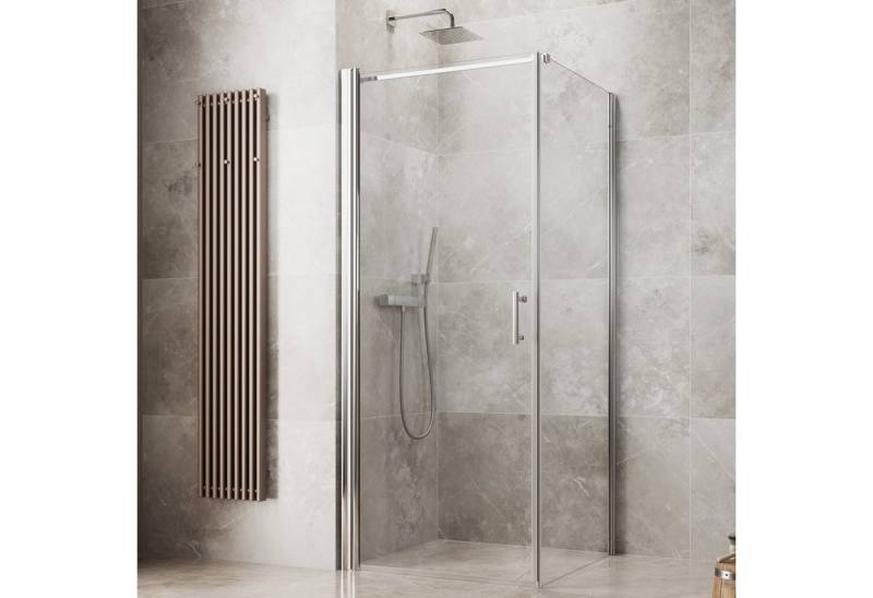 maw by GEO Eckdusche maw flex PRO AP-F100, BxT: 100x100 cm, Einscheibensicherheitsglas von maw by GEO