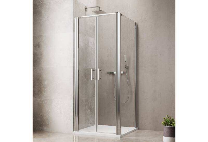 maw by GEO Eckdusche maw flex PRO AP-F110, BxT: 100x100 cm, Einscheibensicherheitsglas von maw by GEO