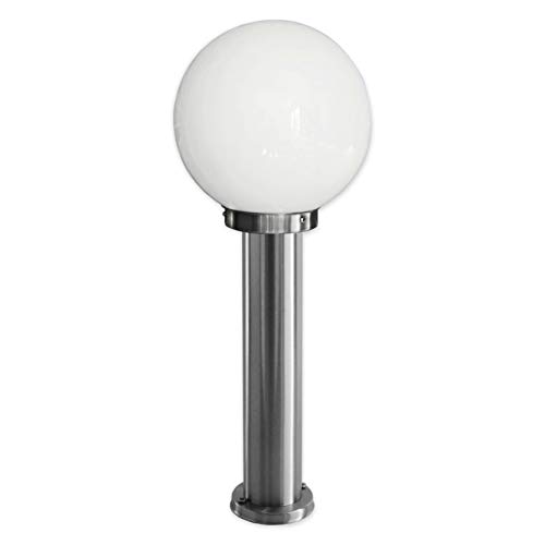 Aussenleuchte Standleuchte Wegeleuchte Standlampe Gartenleuchte Edelstahl E27 Fassung 270-500 von max K O M F O R T