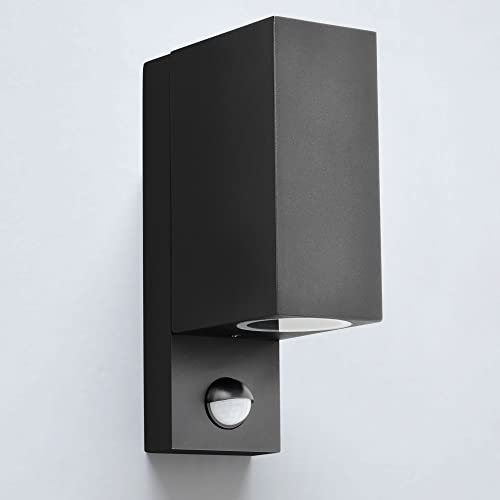 max K O M F O R T Aussenwandleuchte schwarz up & down 2x GU10 Fassung mit Bewegungsmelder IP44 Wandleuchte Aussenwandlampe Wandlampe Aluminium 1268E1-BK max K O M F O R T Aussenwandleuchte schwarz up & down 2x GU10 Fassung mit Bewegungsmelder IP44 Wandleuchte Aussenwandlampe Wandlampe Aluminium 1268E1-BK von max K O M F O R T