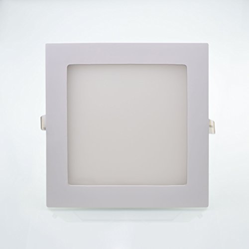 LED Panel 12W neutralweiß quadratisch Deckenleuchte Einbaustrahler Deckenleuchte Spot Einbauspot ULTRASLIM Slim flach Weiß Lampe Leuchte LED Panel 12W neutralweiß quadratisch Deckenleuchte Einbaustrahler Deckenleuchte Spot Einbauspot ULTRASLIM Slim flach Weiß Lampe Leuchte von max K O M F O R T
