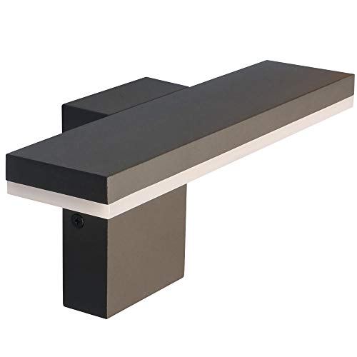 max K O M F O R T MODERNE LED Außenwandleuchte Wandleuchte 10W warmweiß schwarz Wandlampe Wandleuchte Außenlampe Lampe 17601 max K O M F O R T MODERNE LED Außenwandleuchte Wandleuchte 10W warmweiß schwarz Wandlampe Wandleuchte Außenlampe Lampe 17601 von max K O M F O R T
