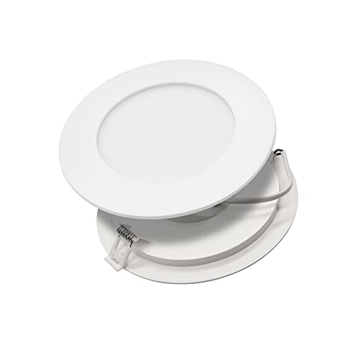 max K O M F O R T 2er Set LED Panel 6W rund ultraslim warmweiß 3000K – Einbaustrahler Spot Deckenleuchte – leichte Kunststoff-Ausführung für Wohn- & Geschäftsräume MBY-6W max K O M F O R T 2er Set LED Panel 6W rund ultraslim warmweiß 3000K – Einbaustrahler Spot Deckenleuchte – leichte Kunststoff-Ausführung für Wohn- & Geschäftsräume MBY-6W von max K O M F O R T