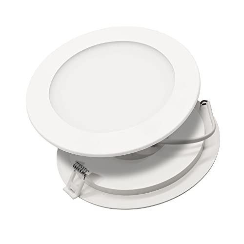 max K O M F O R T 6er Set LED Panel 12W rund ultraslim neutralweiß 4000K – Einbaustrahler Spot Deckenleuchte – leichte Kunststoff-Ausführung für Wohn- & Geschäftsräume MBY-12W max K O M F O R T 6er Set LED Panel 12W rund ultraslim neutralweiß 4000K – Einbaustrahler Spot Deckenleuchte – leichte Kunststoff-Ausführung für Wohn- & Geschäftsräume MBY-12W von max K O M F O R T