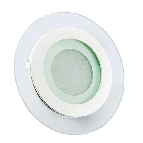 LED Panel 5W RUND Glasrand leuchtend Einbaustrahler Einbauleuchte Deckenstrahler Deckenleuchte Deckenlampe Ultraslim Slim EEK: A LED Panel 5W RUND Glasrand leuchtend Einbaustrahler Einbauleuchte Deckenstrahler Deckenleuchte Deckenlampe Ultraslim Slim EEK: A von max K O M F O R T