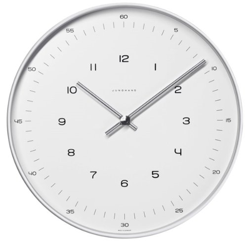 max bill by Junghans Quarz-Wanduhr 22 cm Max Bill 367/6048.00 max bill by Junghans Quarz-Wanduhr 22 cm Max Bill 367/6048.00 von max bill by Junghans