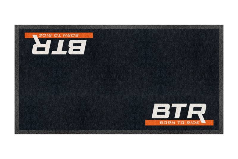 BTR Motorrad Teppich Umweltmatte Werkstattmatte 200 x 103 cm von BTR