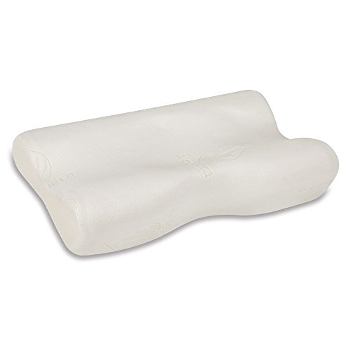 maxVitalis orthopädisches CPAP-Kissen, mit Maskenaussparung geeignet für alle CPAP-Schlafapnoemasken, mit hochwertigem 3D Aloe Vera Bezug von maxVitalis
