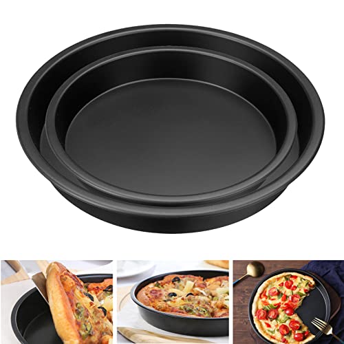 25,4 cm Pizzabackblech, antihaftbeschichtete Pizzaform, rundes Backblech für Ofen, Mikrowelle Chippfanne von maxant