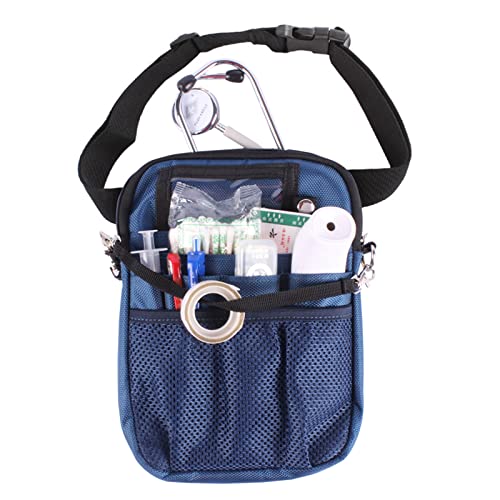 Krankenschwestertasche, mehrere Taschen, Tierarzt-Krankenschwestertasche, Krankenschwester-Hüfttasche mit verstellbarem Hüftgurt, Schere und andere medizinische Zubehör-Tasche von maxant