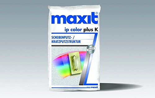 maxit ip color plus K weiß, Scheibenputz- / Kratzputzstruktur (30 kg Sack) von maxit Baustoffwerke GmbH