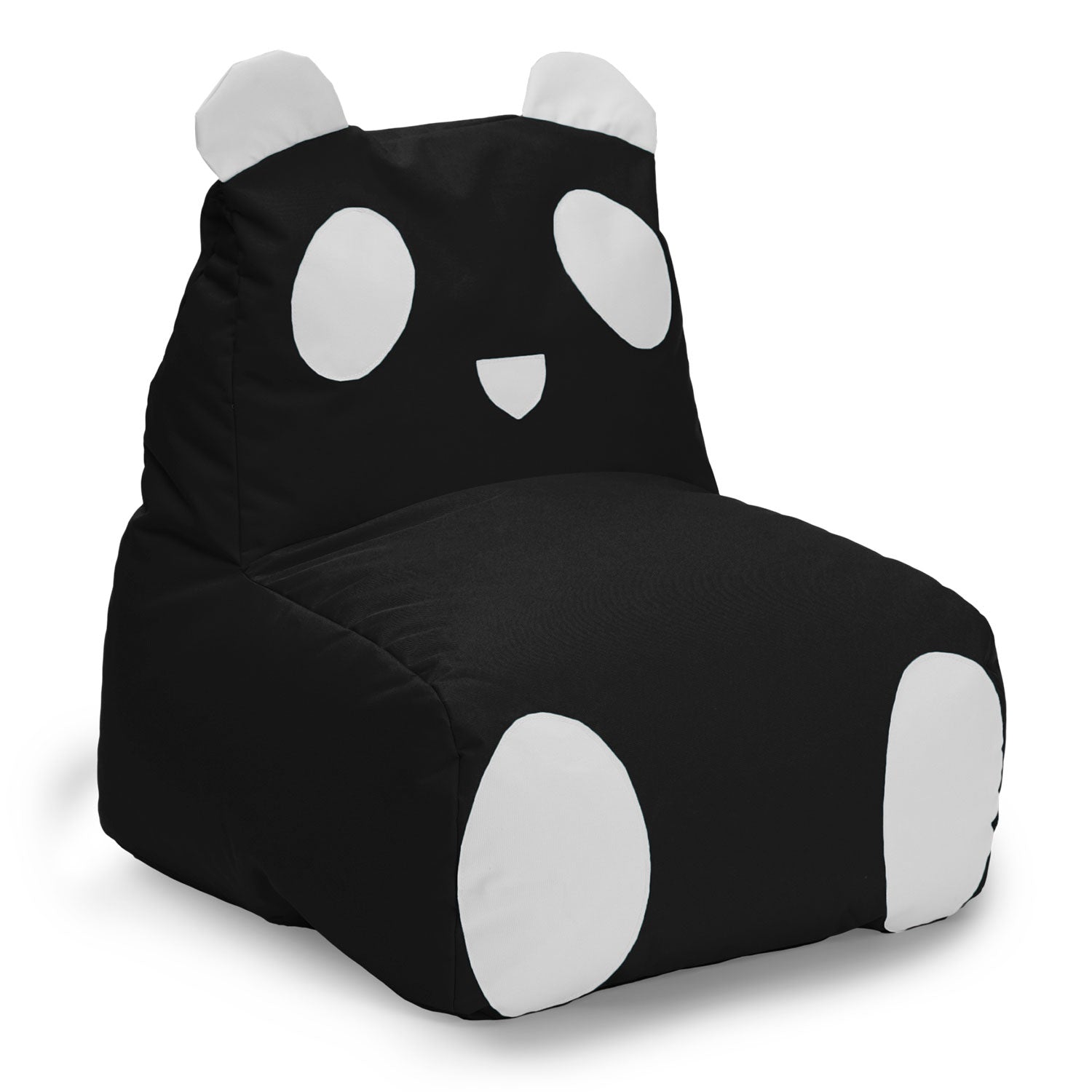 Kindersitzsack Animal Line Panda (180 L) - indoor & outdoor - Schwarz/Weiß von LUMALAND