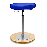 Mayer Sitzmöbel Pendelhocker myERGOSIT Mittelblau Stoff Massivholz-Basis Sitzho?he 54 - 79 cm Mayer Sitzmöbel Pendelhocker myERGOSIT Mittelblau Stoff Massivholz-Basis Sitzho?he 54 - 79 cm von mayer sitzmöbel
