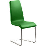 mayer sitzmöbel Stuhl Freischwinger Grün von mayer sitzmöbel