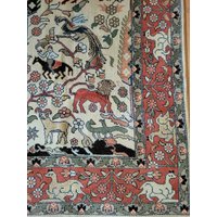 200x300 Vintage Design Top Qualität Indo Kaukasier Teppich Dekorative Hand Geknüpft Einzigartige Tier Baum Des Lebens von maymayrugs