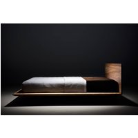 Slim Elegantes Modernes Bett L 140 X 220 Erle Massiv von mazzivo