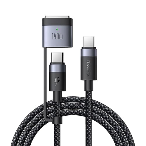 mcdodo USB C auf Mag-Safe 3 Kabel 140W/240W USB C auf USB C Ladekabel 2M Schnellladen Typ C auf Mag Safe 3 Kompatibel mit MacBook Pro M1 2021,MacBook Air M2,2023 M2 Pro iPad Pro, Macbook iPhone 15 mcdodo USB C auf Mag-Safe 3 Kabel 140W/240W USB C auf USB C Ladekabel 2M Schnellladen Typ C auf Mag Safe 3 Kompatibel mit MacBook Pro M1 2021,MacBook Air M2,2023 M2 Pro iPad Pro, Macbook iPhone 15 von mcdodo