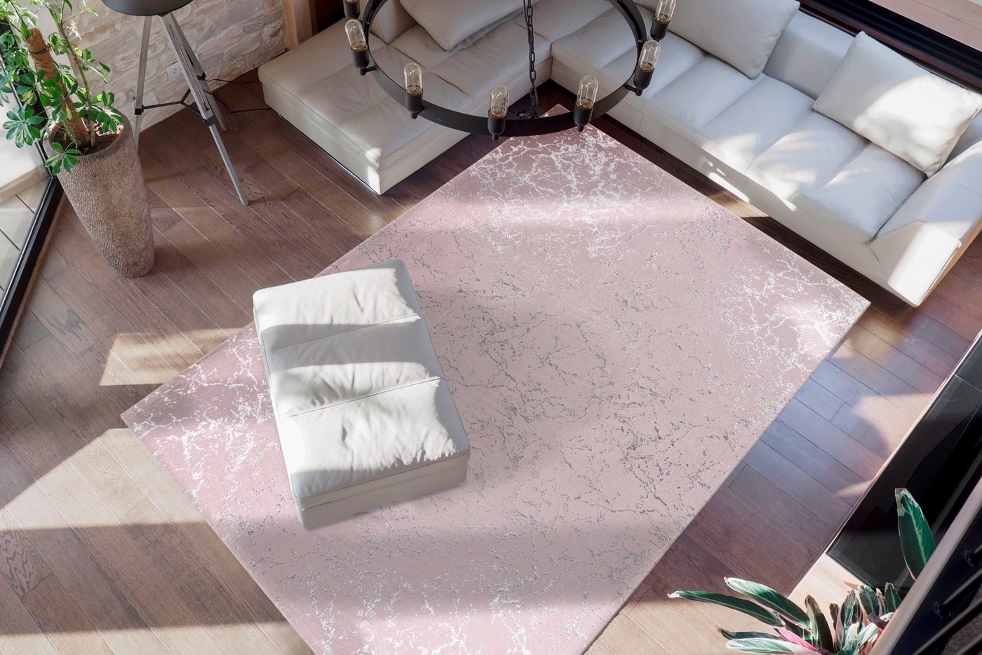 Teppich Bijou 225, me gusta, rechteckig, Höhe: 20 mm, Glanz Effekt, Wohnzimmer von me gusta