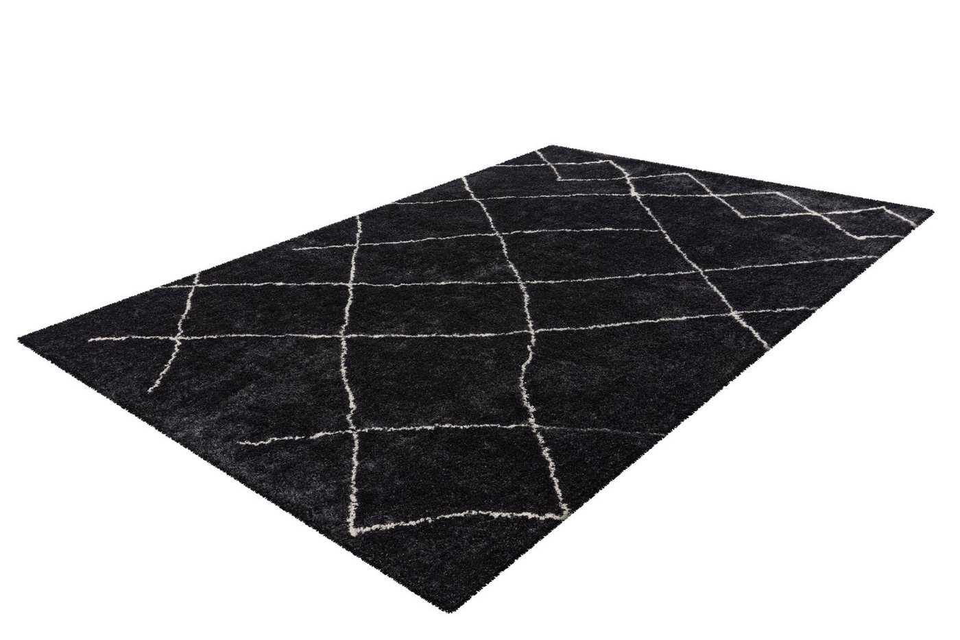 Teppich Orlando 525, me gusta, rechteckig, Höhe: 27 mm, Attraktives Muster, Retrolook,Baumwollrücken, Fußbodenheizung geeignet von me gusta