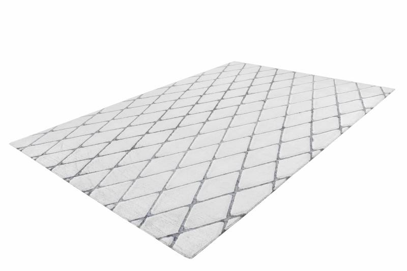 Vivica 225 Weiß / Anthrazit 80cm x 250cm von me gusta