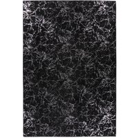 Teppich Schwarz / Silber 200cm x 290cm von me gusta