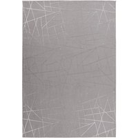 Teppich Taupe / Silber 160cm x 230cm von me gusta