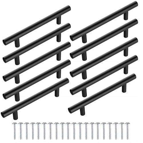 Meblando Möbelgriffe Set 10 stück, schrankgriffe- griffe für küchenschränke, 160 mm / 128 mm / 96 mm griffe möbel- türgriffe küche, universal schubladengriffe und küchengriffe von meblando.pl