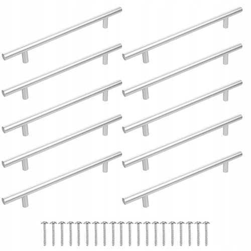 Meblando Möbelgriffe Set 10 stück, schrankgriffe- griffe für küchenschränke, 160 mm / 128 mm / 96 mm griffe möbel- türgriffe küche, universal schubladengriffe und küchengriffe von meblando.pl