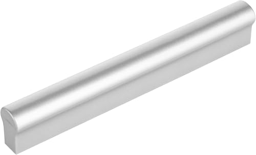 Meblando Möbelgriffe Set 20 stuck, schrankgriffe- griffe für küchenschränke, zwei Punkte griffe möbel 96 und 128 mm - hohe Qualität türgriffe küche, universal schubladengriffe (Silber) von meblando.pl