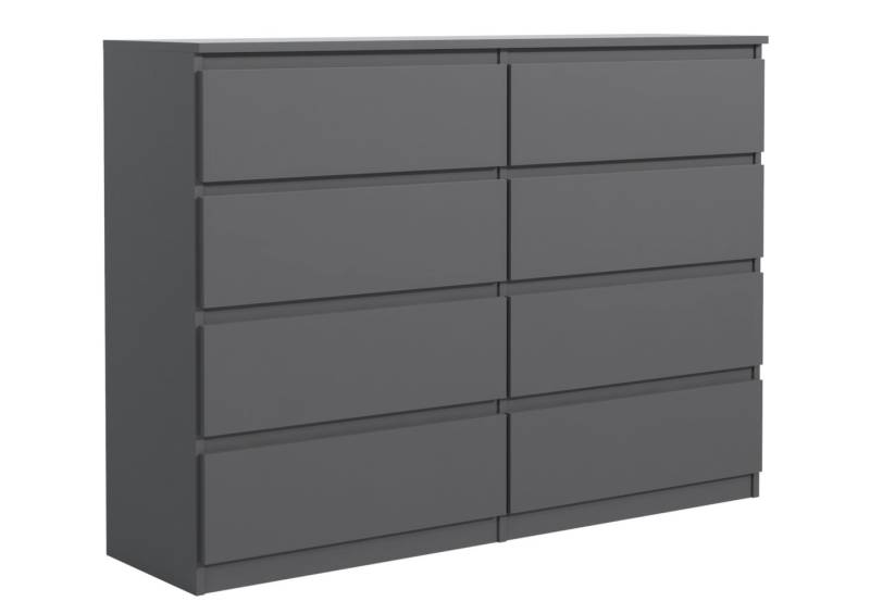 meble masztalerz Kommode Mit 8 Schubladen - 120 cm breit – modern, praktisch & geräumig von meble masztalerz