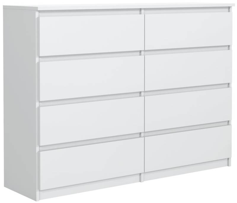 meble masztalerz Kommode Mit 8 Schubladen - 140 cm breit – modern, praktisch & geräumig von meble masztalerz