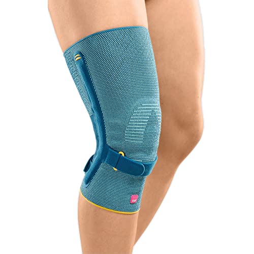 Genumedi® PSS Gelenk-Knieorthese - Entlastung der Patellasehnenansätze - 3D-Pelottensystem - Extraweit Größe IV - Stütze zur Stabilisierung von medi